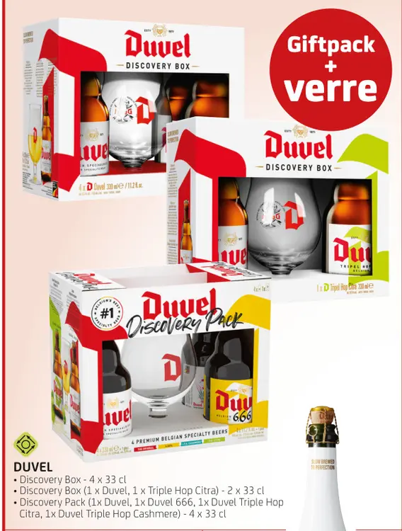 Offre: Duvel Giftpack + Verre