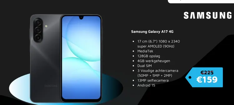 Aanbieding: Samsung Galaxy A17 4G