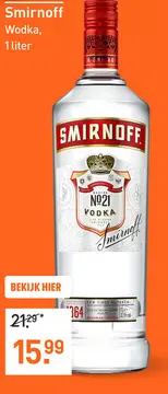 Aanbieding: Smirnoff 100CL Mixen