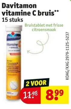 Aanbieding: vitamine C bruis