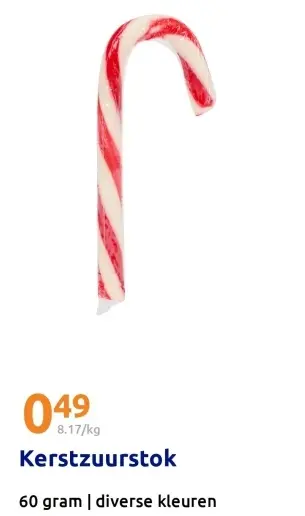 Aanbieding: Kerstzuurstok