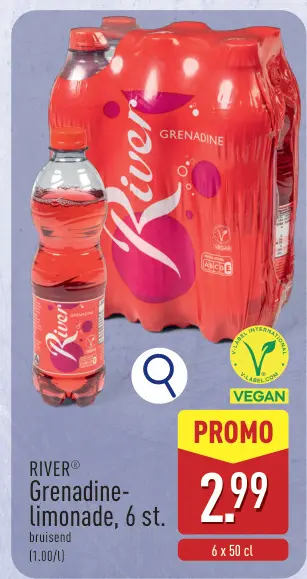 Promotie: Grenadine-limonade
