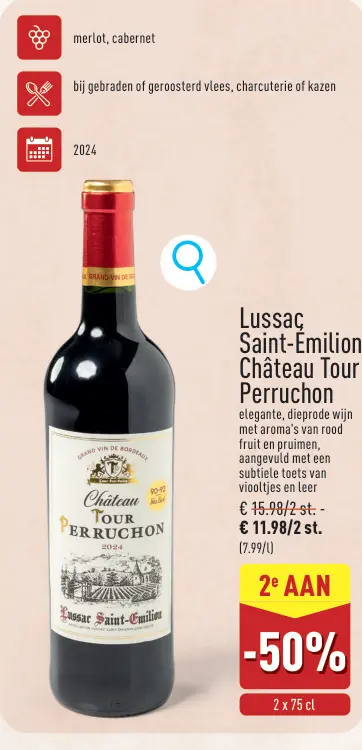 Promotie: Lussac Saint-Emilion Château Tour Perruchon