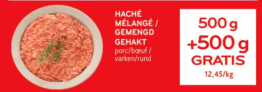 Offre: Haché mélangé