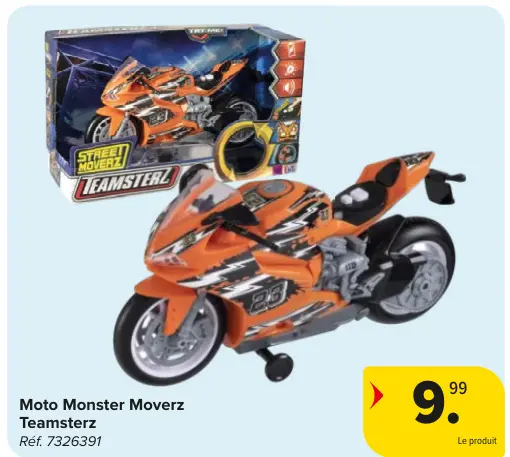 Offre: Moto Monster Moverz