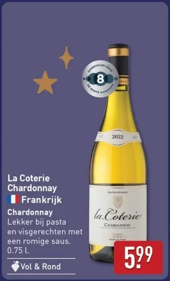 Aanbieding: La Coterie Chardonnay