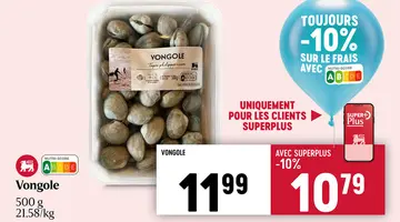 Offre: Vongole
