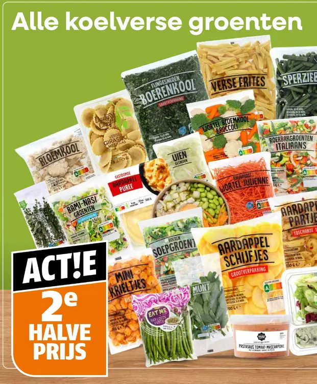 Aanbieding: Alle koelverse groenten