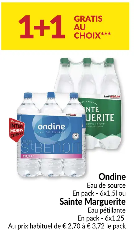 Offre: Ondine ou Sainte Marguerite