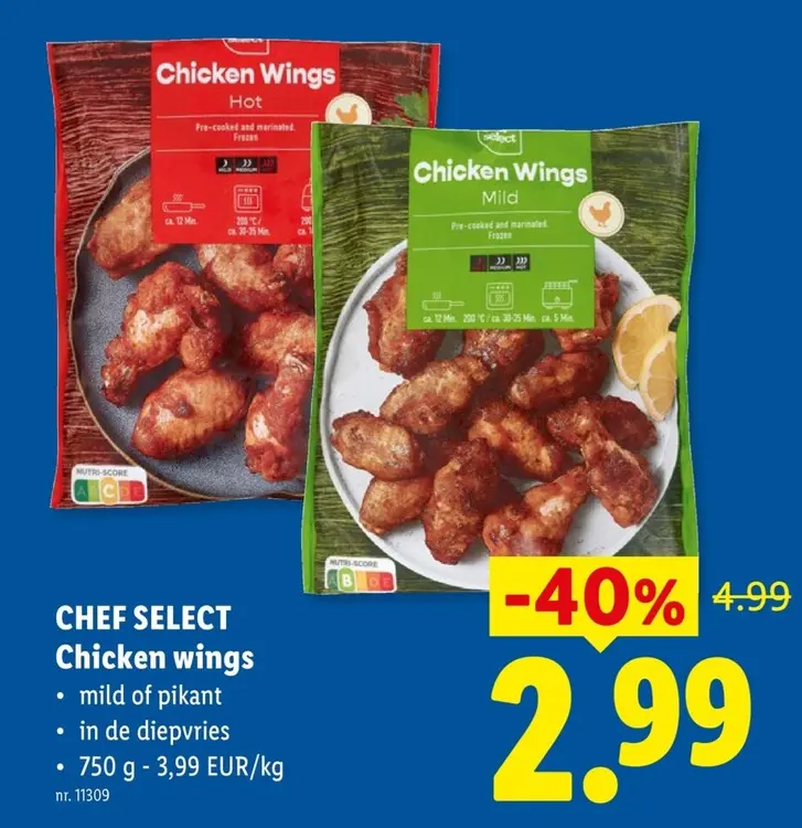 Promotie: Chicken wings
