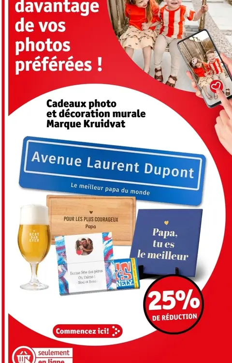 Offre: Cadeaux photo et décoration murale2