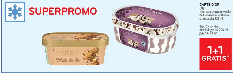 Promotie: Carte D'Or