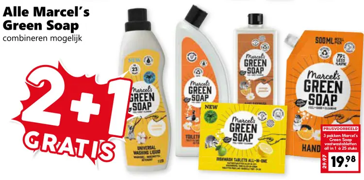 Aanbieding: Marcel's Green Soap