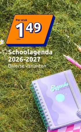 Aanbieding: Schoolagenda