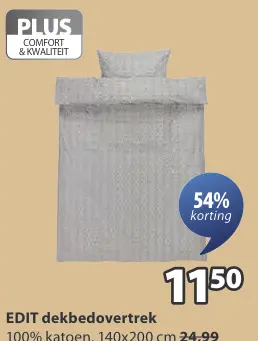 Aanbieding: dekbedovertrek