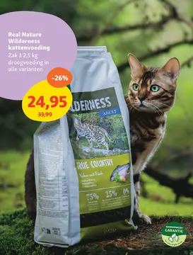 Aanbieding: Real Nature Wilderness kattenvoeding