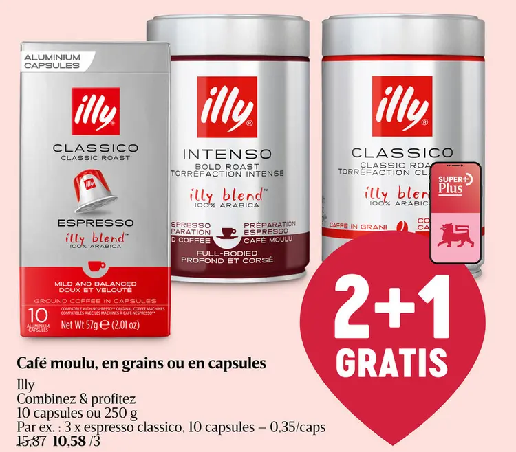 Offre: Café | Décaféiné | Moulu