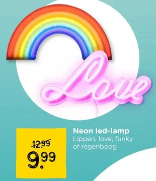 Aanbieding: Neon led-lamp