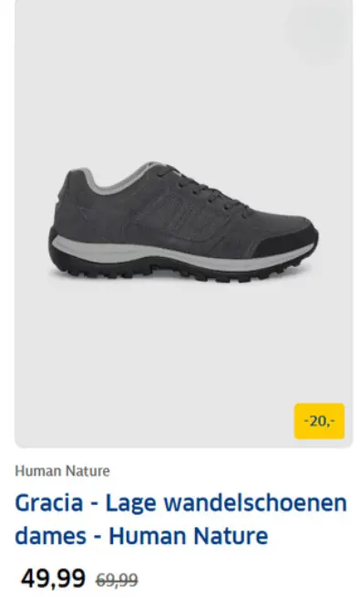 Aanbieding: Gracia - Lage wandelschoenen dames