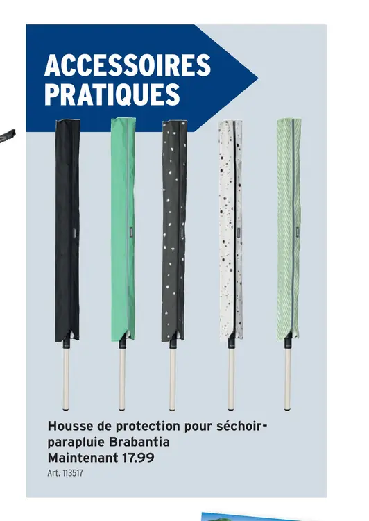 Offre: Housse de protection pour séchoir-parapluie