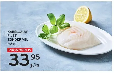 Promotie: Kabeljauw-filet