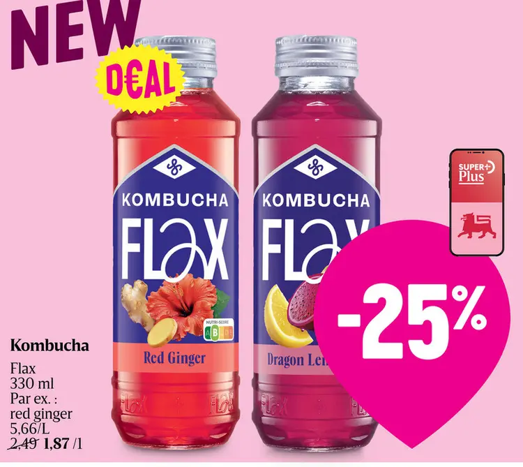 Offre: Kombucha Flax