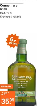 Aanbieding: Connemara Irish 70CL Whisky