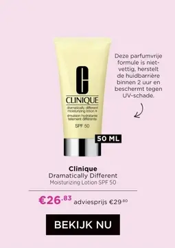 Aanbieding: Clinique Dramatically Different Moisturizing 