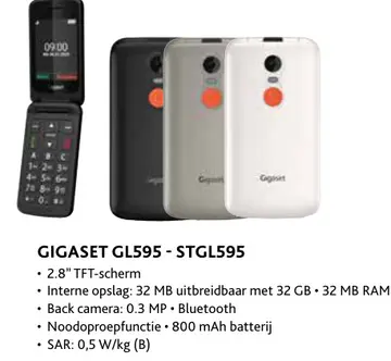 Aanbieding: Gigaset gl595 - stgl595