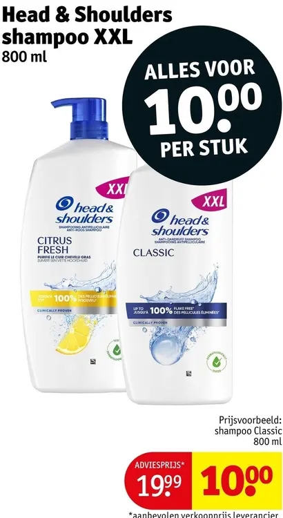 Aanbieding: Shampoo XXL
