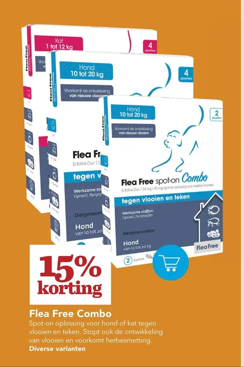 Aanbieding: Flea Free Combo