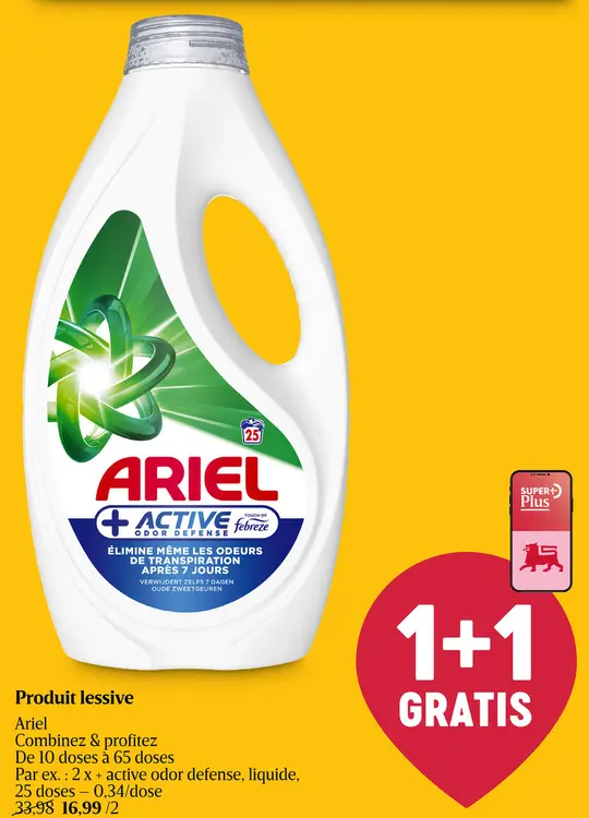 Offre: Produit lessive