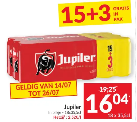 Promotie: Jupiler
