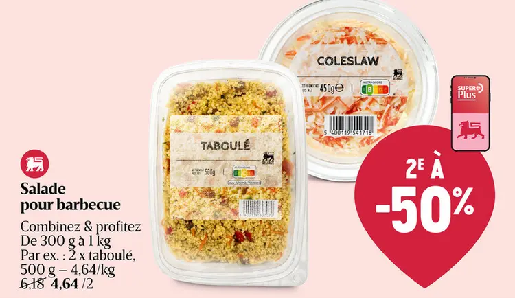 Offre: Salade pour barbecue