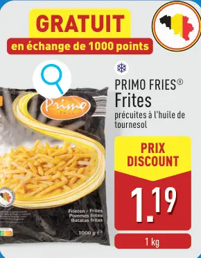Offre: PRIMO FRIES® Frites