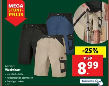 Aanbieding: Werkshort