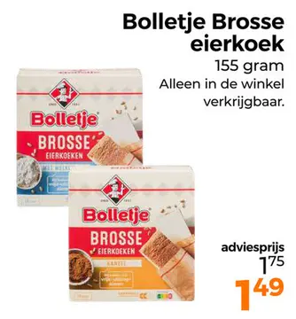 Aanbieding: Bolletje Brosse eierkoek