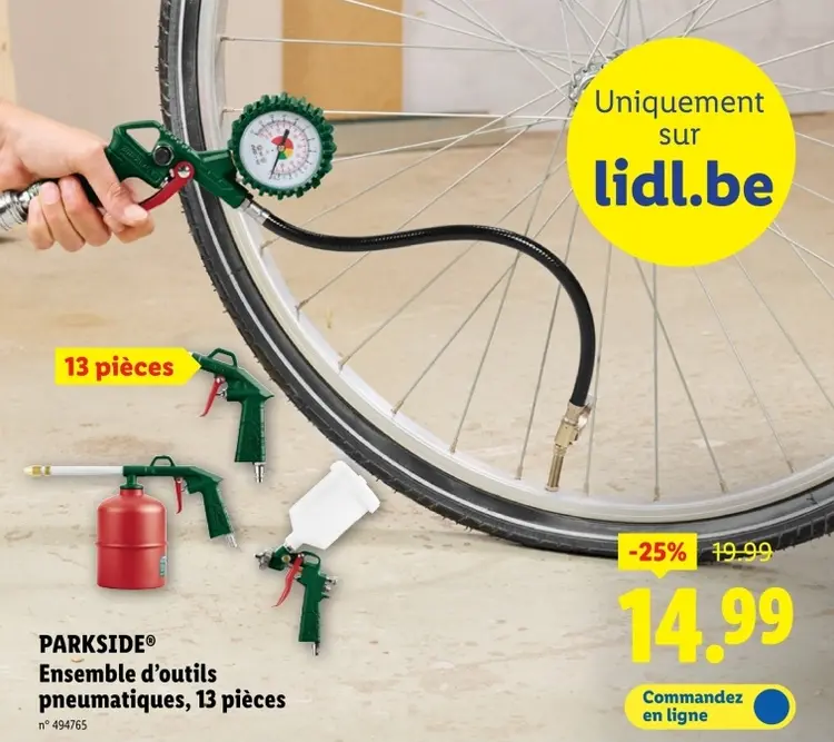 Offre: Ensemble d'outils