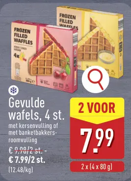 Aanbieding: Gevulde wafels