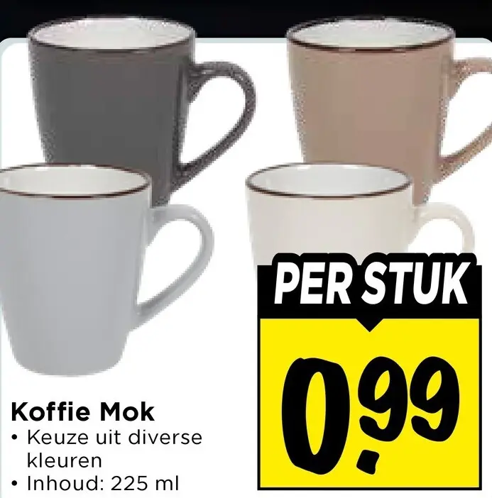 Aanbieding: Koffie Mok