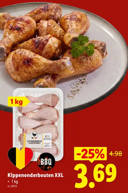 Promotie: Kippenonderbouten XXL