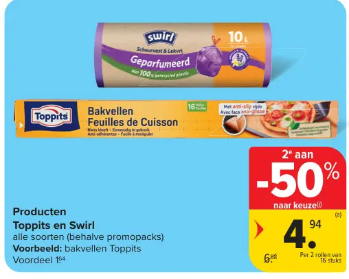 Promotie: Toppits en Swirl