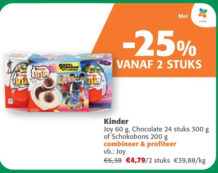 Aanbieding: Kinder Joy