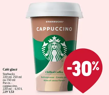 Offre: Café glacé