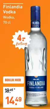 Aanbieding: Finlandia Vodka