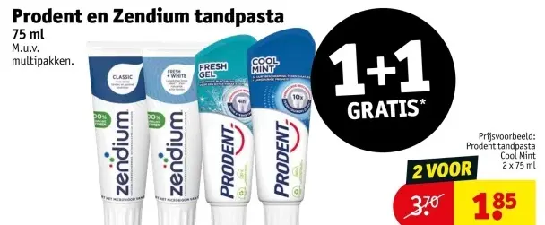 Aanbieding: tandpasta