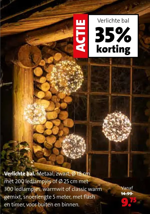 Aanbieding: Verlichte bal
