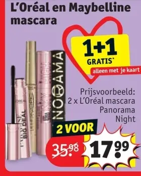 Promotie: Mascara