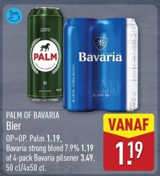 Aanbieding: Palm of Bavaria Bier