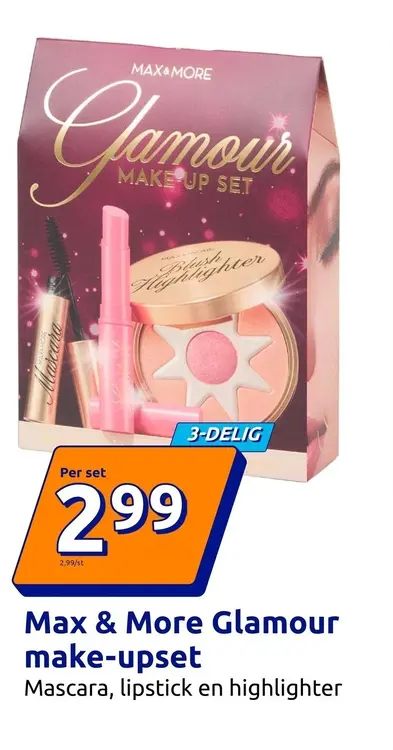 Aanbieding: Max & More Glamour make-upset